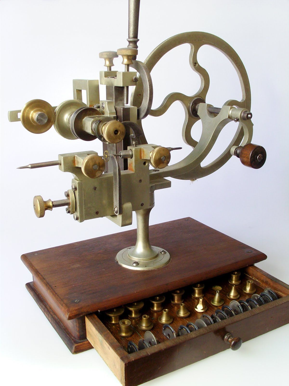Watchmaker lathe square stem maker
